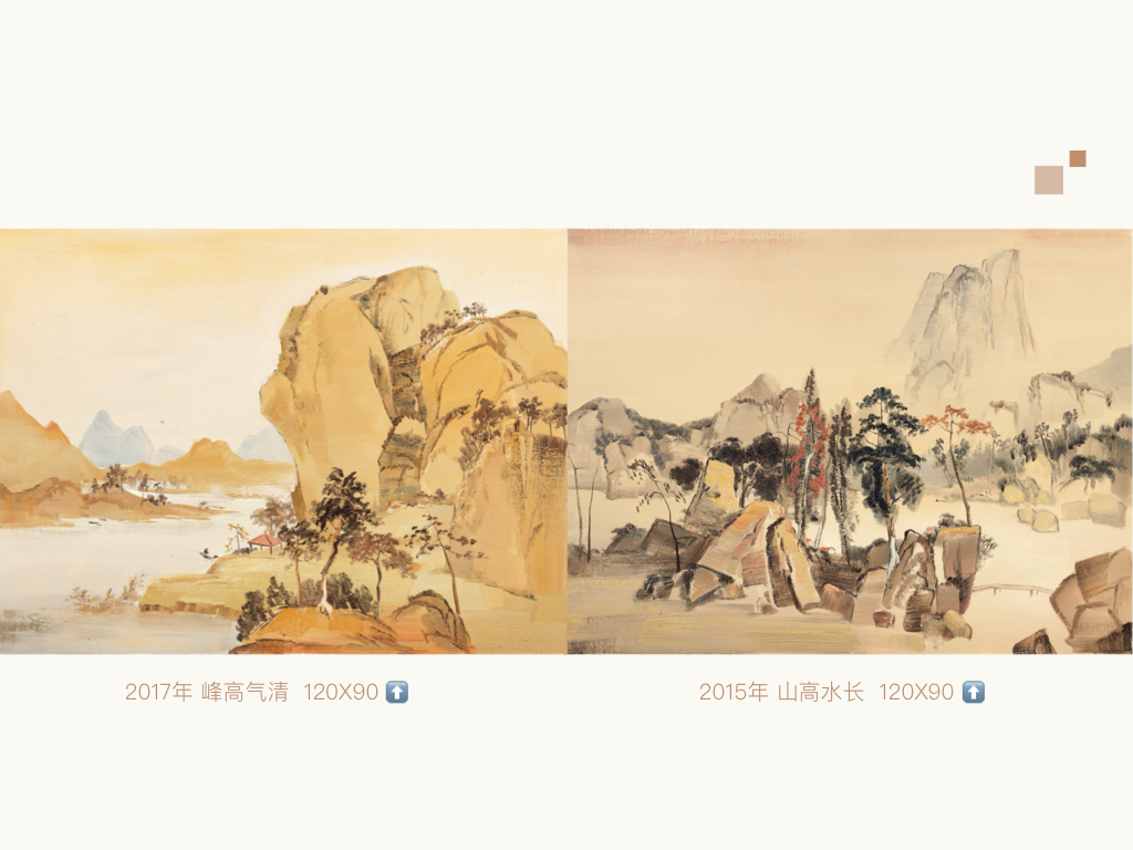 徐里油画作品